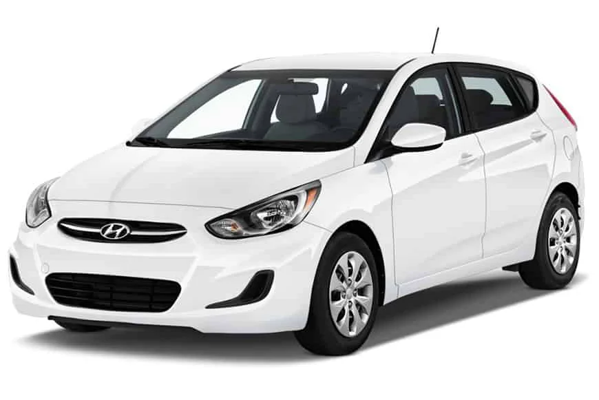 Huyndai accent car
